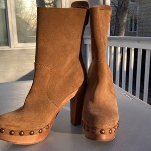 Pedro García suede brown boots size 9